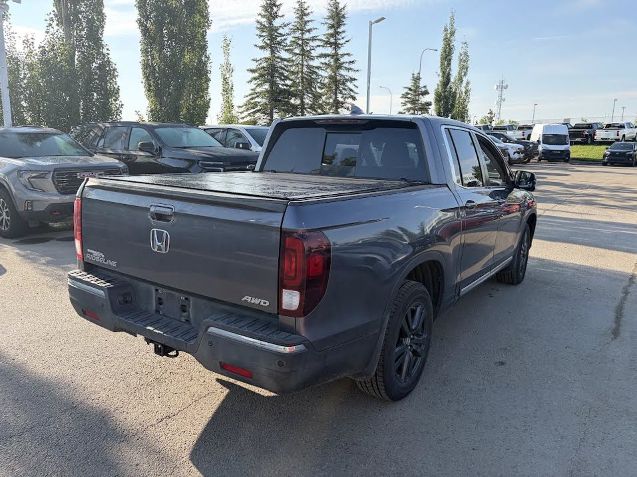 2019 Honda Ridgeline EX-L AWD Grey Sherwood Park - photo #4