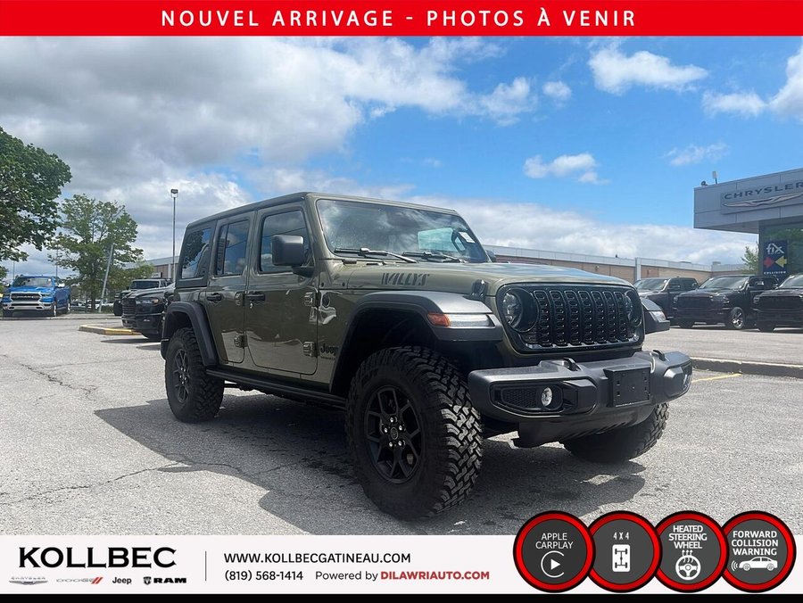 2026 JEEP WRANGLER *** UN PROPRIO + CLEAN CARFAX *** Green