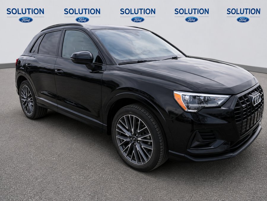 Audi Q3 2022 2022 Noir