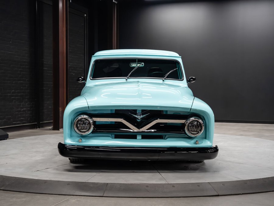 1955 Ford F-100 1955 Blue
