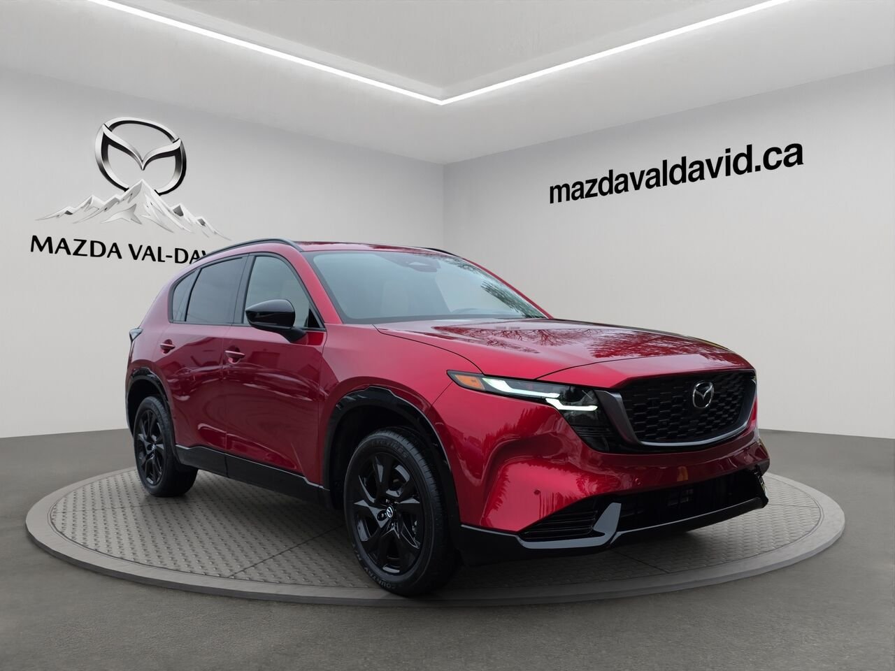 2026 Mazda CX-5 GT TI, ÉCRAN TACTILE 12.9 POUCES, SIÈGES CHAUFFANTS Soul Red Crystal Metallic Val-David - photo #4