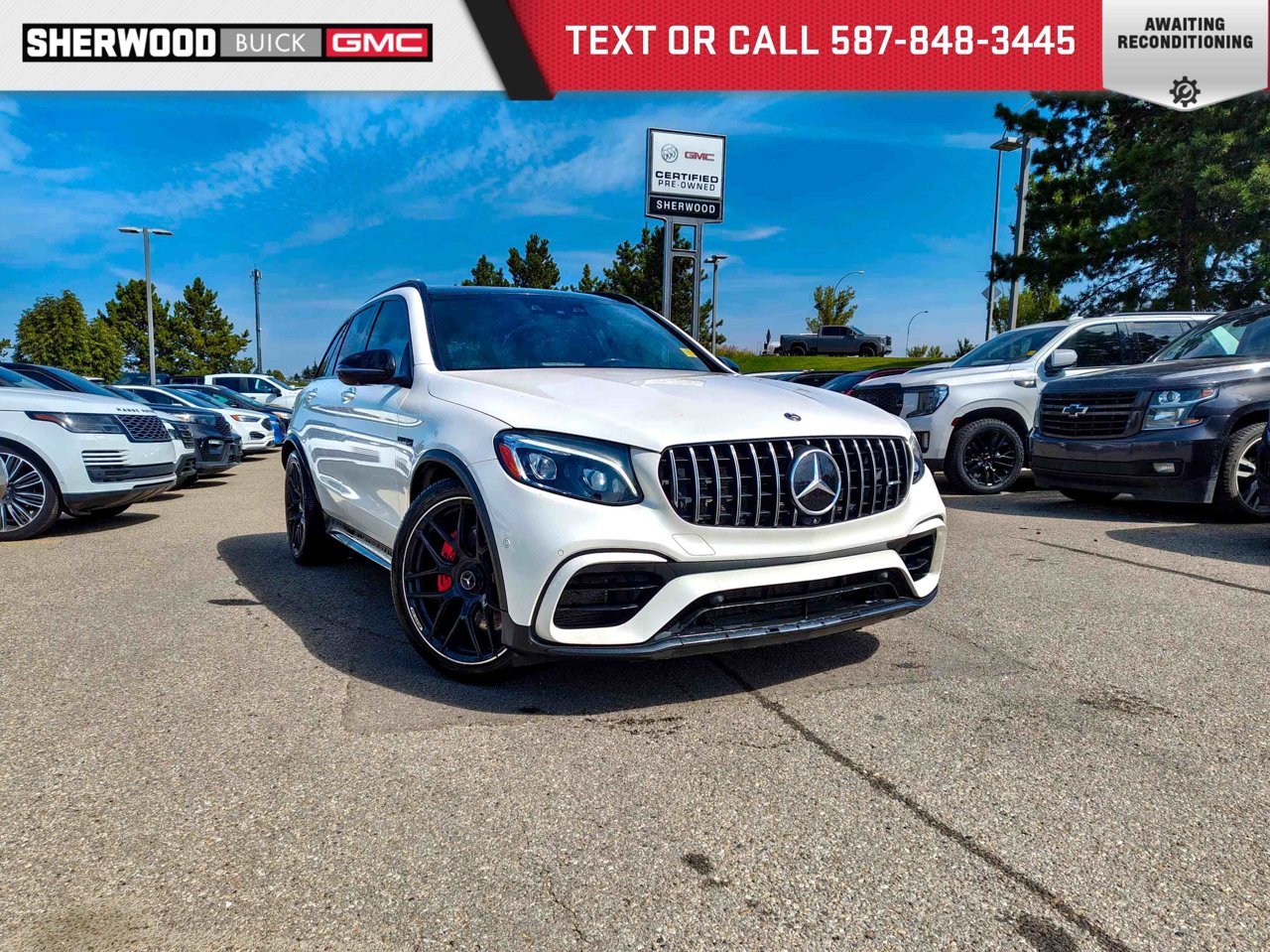 2019 Mercedes-Benz GLC AMG GLC 63 S 4MATIC+ SUV designo Diamond White Sherwood Park - photo #0