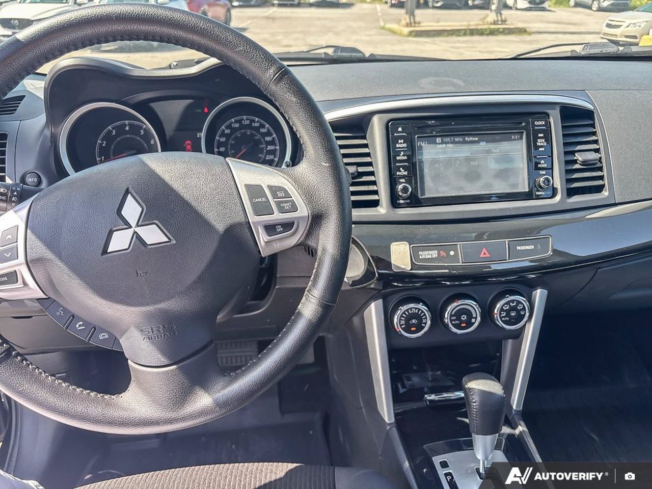 2017 Mitsubishi Lancer JA32U2FU4HU602406 Black Mirabel - photo #15