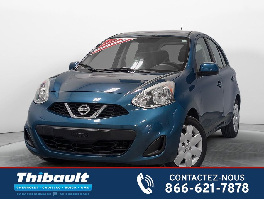 Nissan MICRA SV Cruise A/C 2015 Bleu