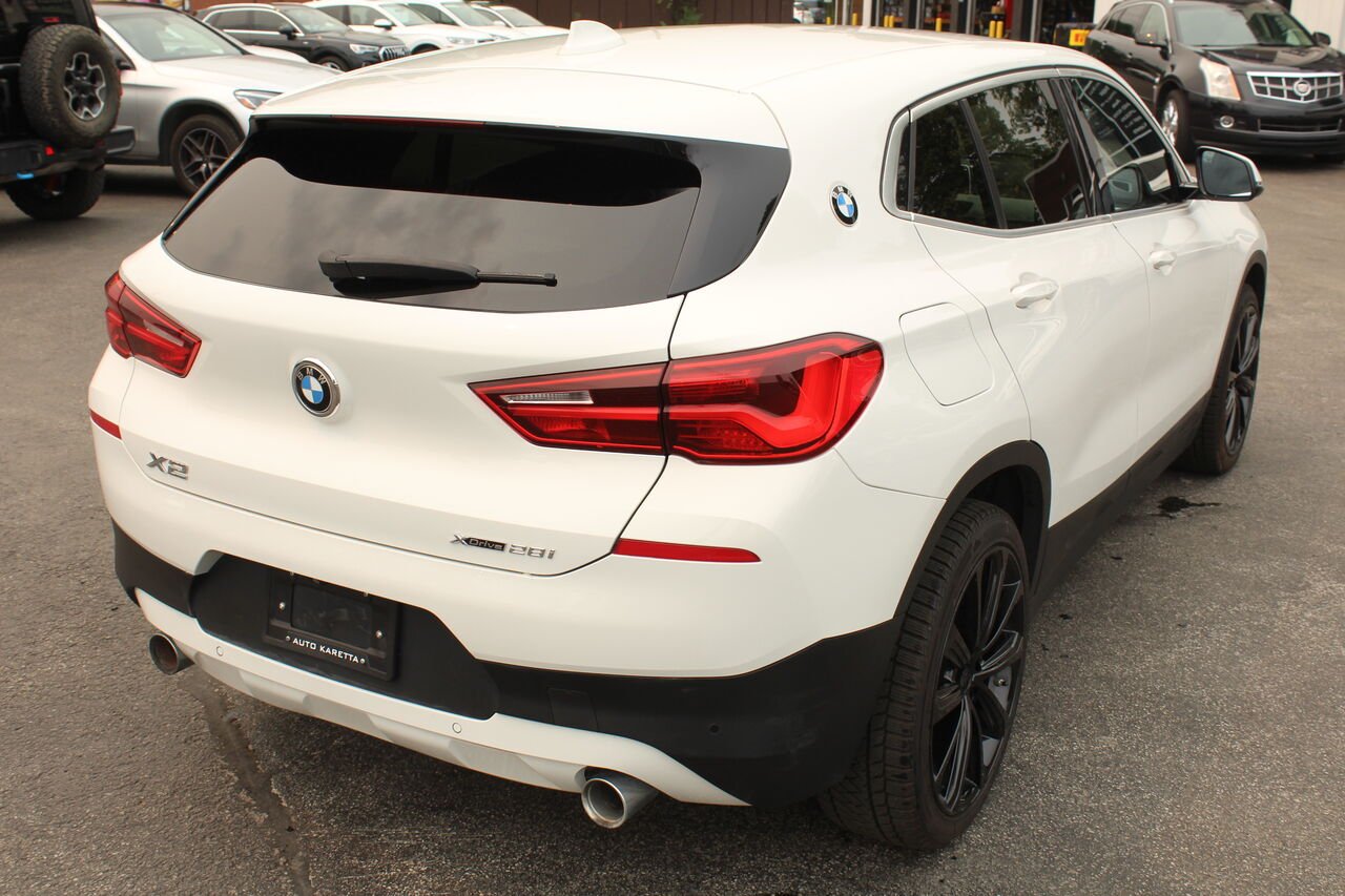 2018 BMW X2 VIN: WBXYJ5C35JEF73862 White Sainte-Rose - photo #3