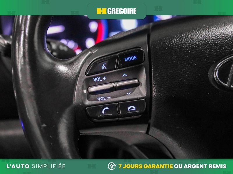 Hyundai Kona 821391 | Preferred AUTO AC GR ELECT MAGS CAM RECUL BLEUTOOT 2019 Noir Laval - photo #17