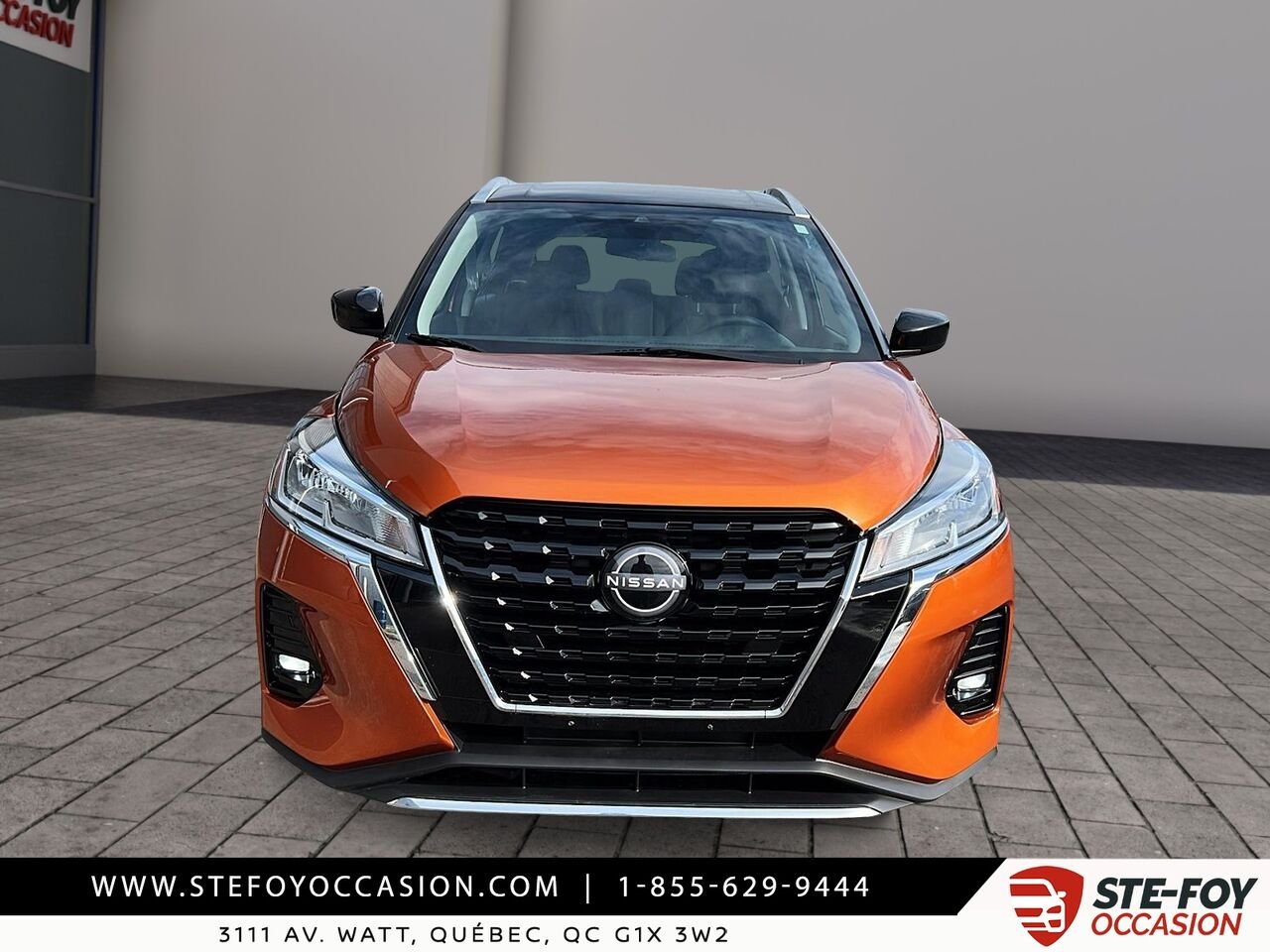 Nissan Kicks SV 2024 Orange Québec - photo #1