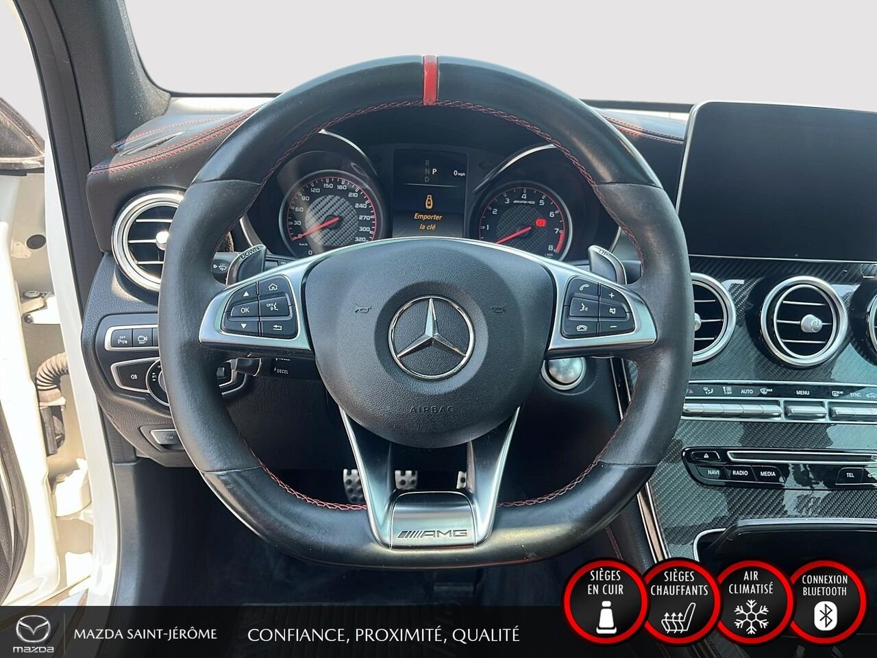 2019 Mercedes-Benz GLC White Ste-Agathe des Monts - photo #13