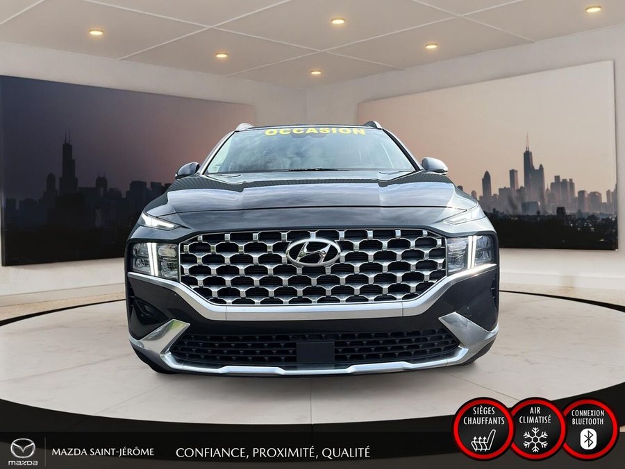 Hyundai Santa Fe Preferred TI ens. Trend | TOIT PANO | SIMILICUIR | AWD | 52 771 KM 2023 Gris