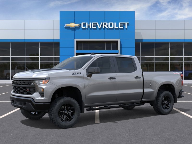 CHEVROLET Silverado 1500 Custom Trail Boss cabine multiplace 4RM 157 po 2026 Gris sterling métallisé Ottawa & Gatineau - photo #1
