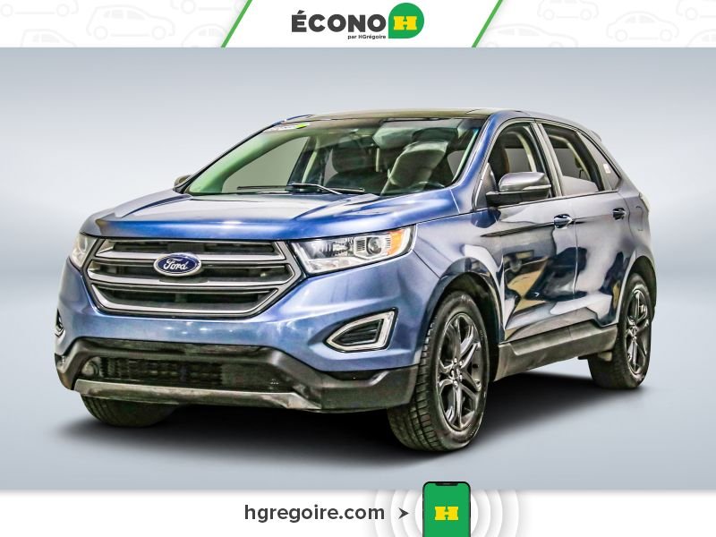 2018 Ford EDGE Blue Laval - photo #2