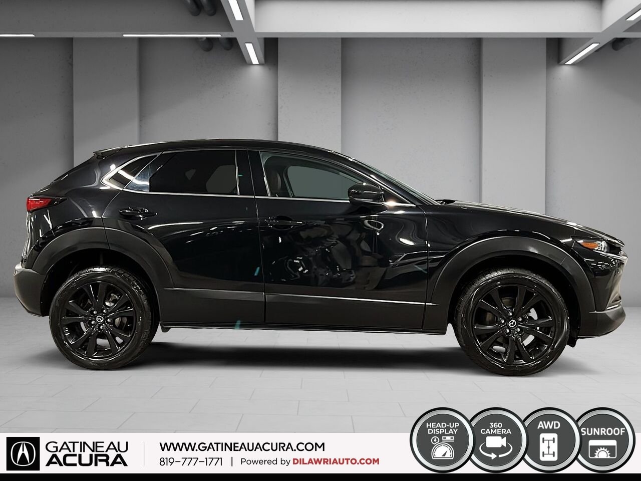 2022 Mazda CX-30 GT AWD Black Ottawa & Gatineau - photo #14