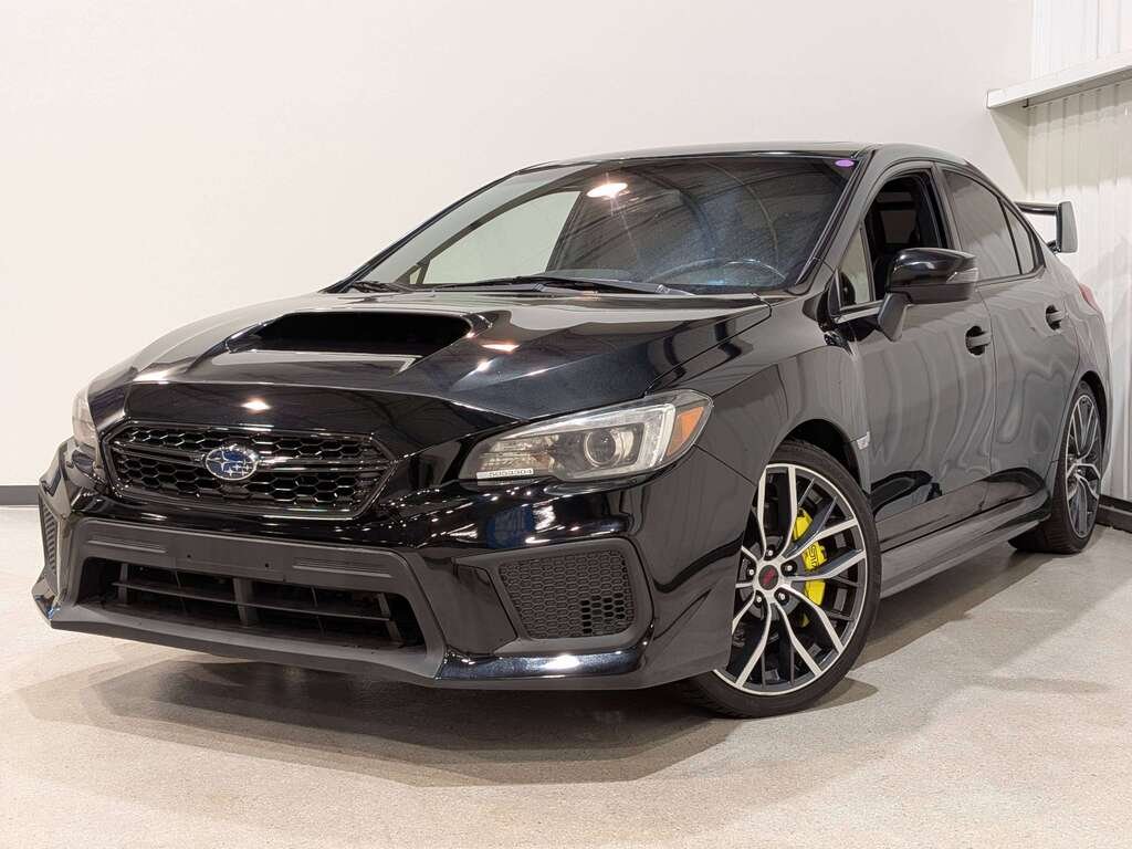 Subaru WRX STI Sport-tech Manual w/Wing Spoiler 2019 Noir Val-David - photo #0