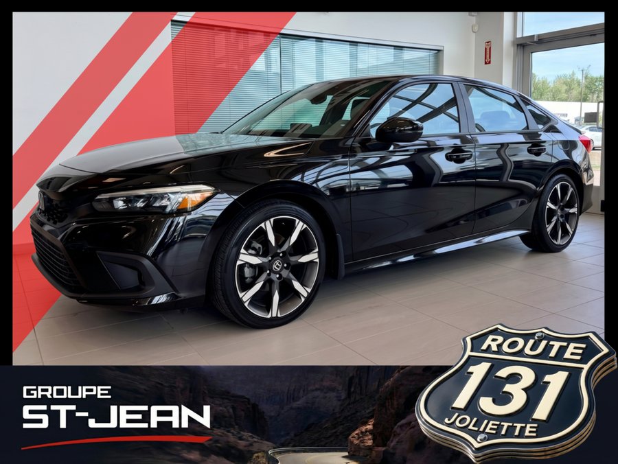 Honda Civic Sedan Hybrid 2025 2025 Noir