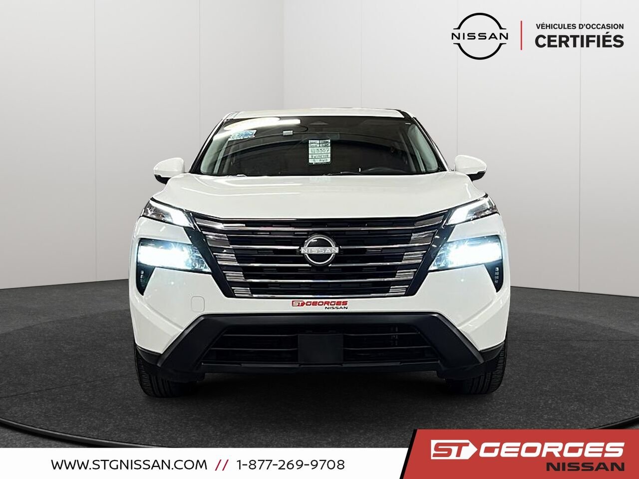 Nissan Rogue 2024 Blanc Saint-Georges - photo #1