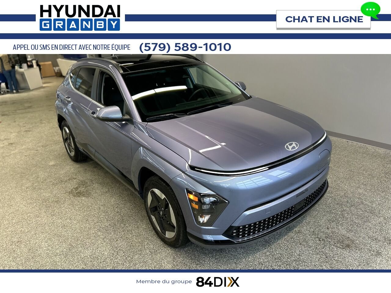 2025 Hyundai Kona Electric Blue Granby - photo #1