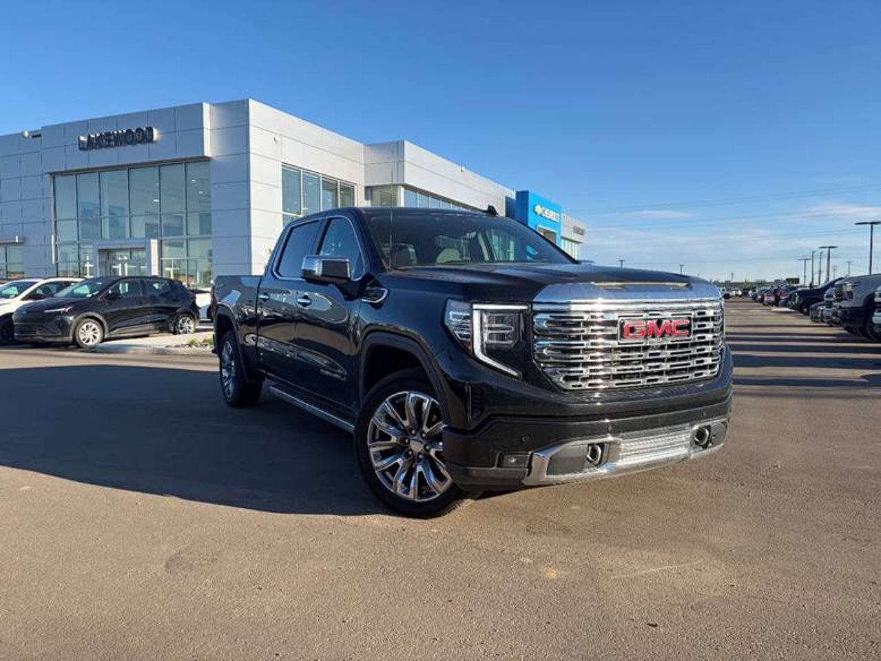 2025 GMC Sierra 1500 4WD Crew Cab 147 Denali Black Sherwood Park - photo #1