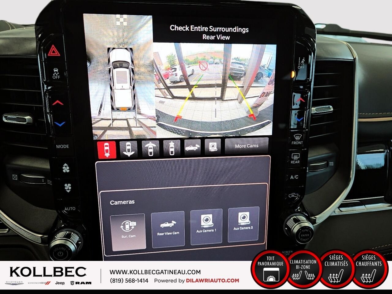 RAM 1500 Tungsten cabine d'équipe 4x4 caisse de 5 pi 7 po 2026 Triple couche nacrée ivoire Ottawa & Gatineau - photo #5