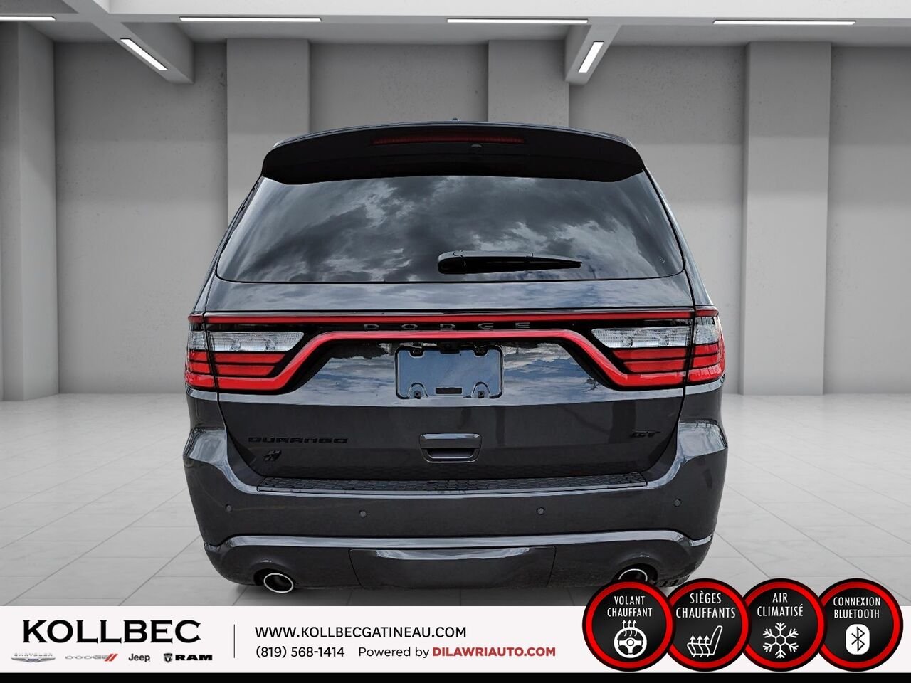 Dodge Durango GT TI 2026 Gris vaporeux Ottawa & Gatineau - photo #15