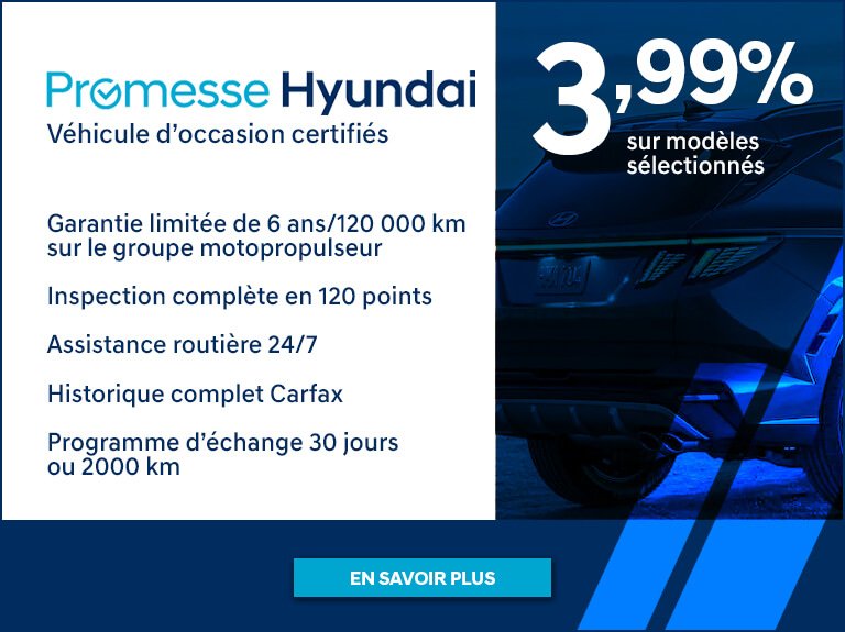 Hyundai gatineau mobile occasion certifie avril 399 FR