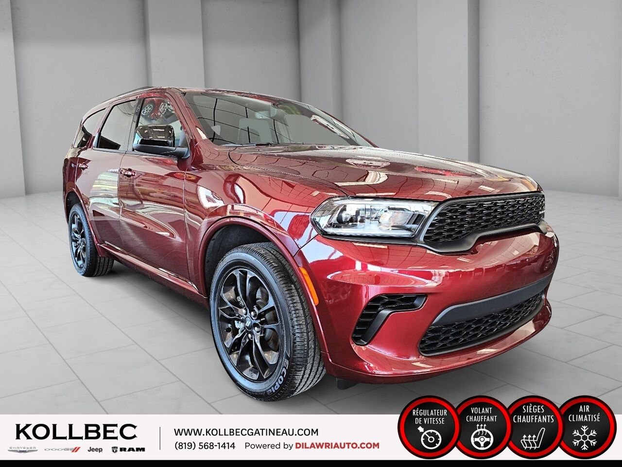 Dodge Durango GT TI 2026 Couche nacrée rouge intense Ottawa & Gatineau - photo #12
