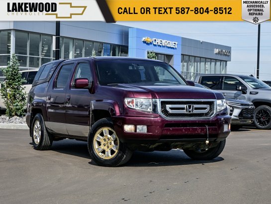 2011 Honda Ridgeline 2011 Red
