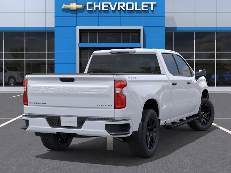 2026 CHEVROLET Silverado 1500 Custom cabine multiplace 4RM 157 po Summit White Ottawa & Gatineau - photo #3