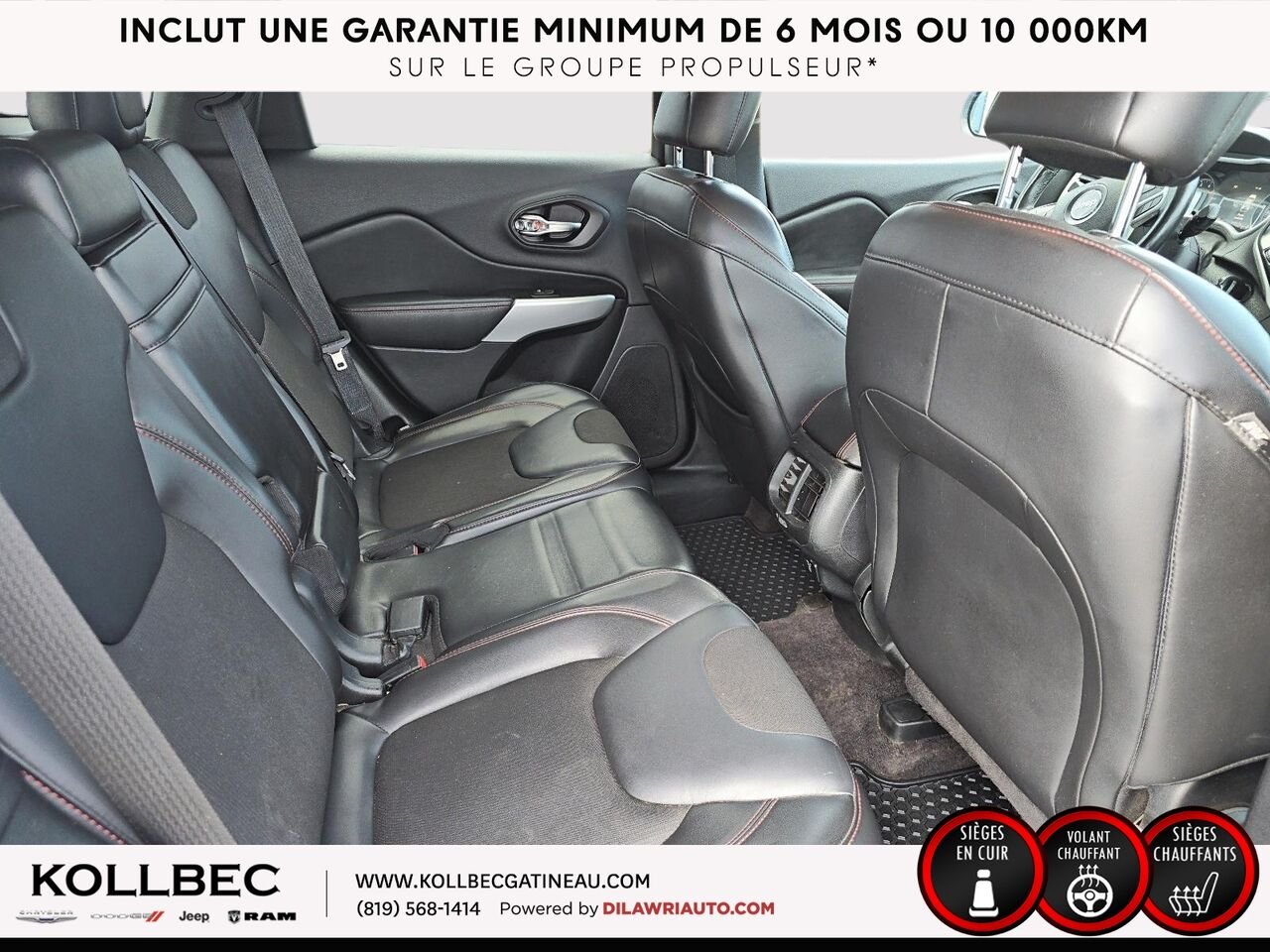 JEEP CHEROKEE Trailhawk 4x4 2018 Bleu Ottawa & Gatineau - photo #19