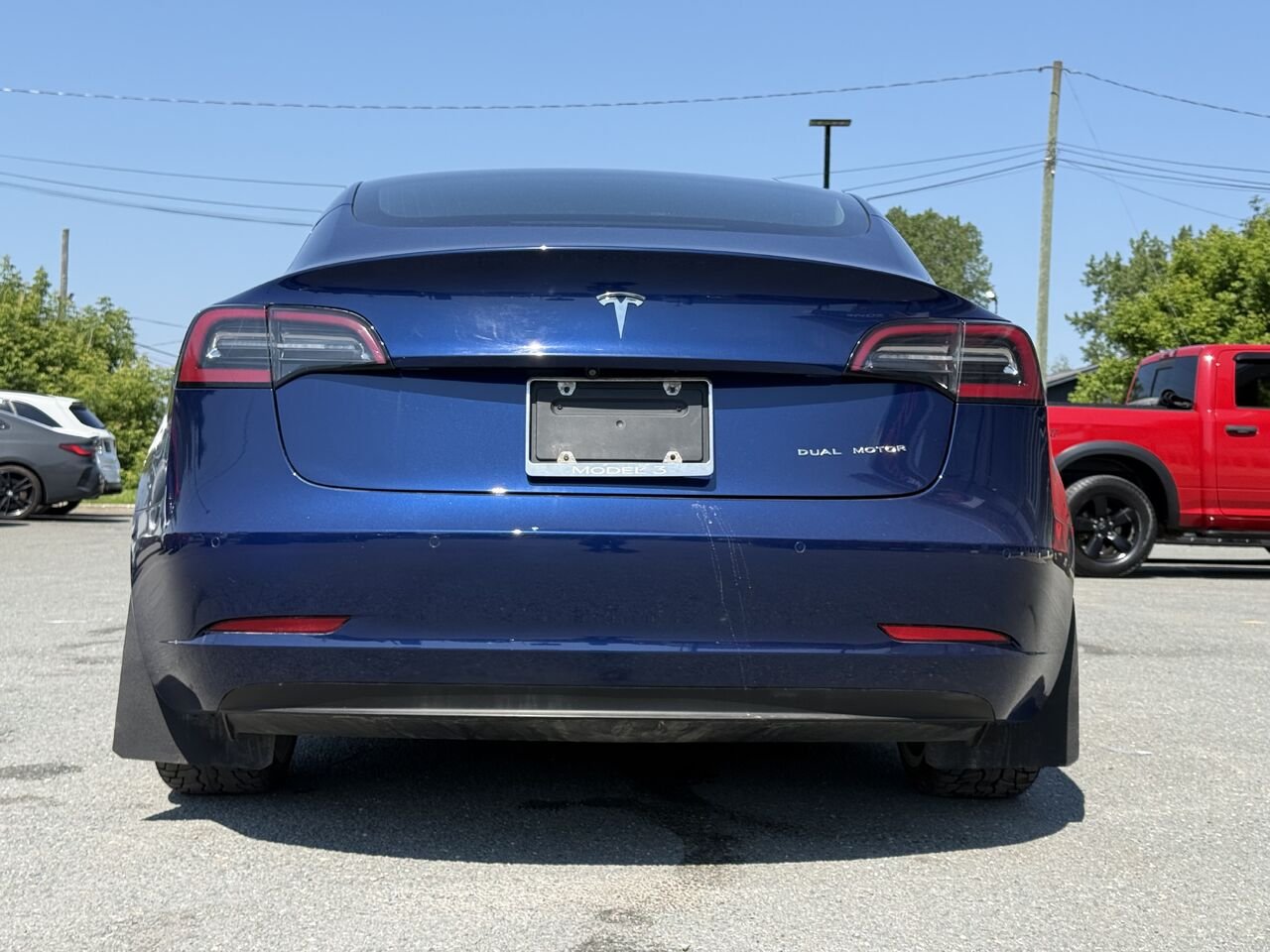 2019 Tesla Model 3 Long Range AWD Blue Granby - photo #5