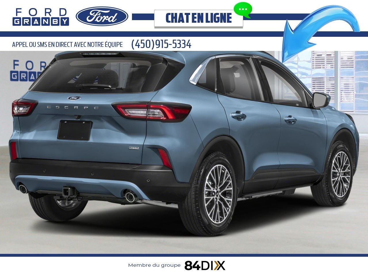 2025 Ford Escape Rapid Red Metallic Tinted Clearcoat Granby - photo #2