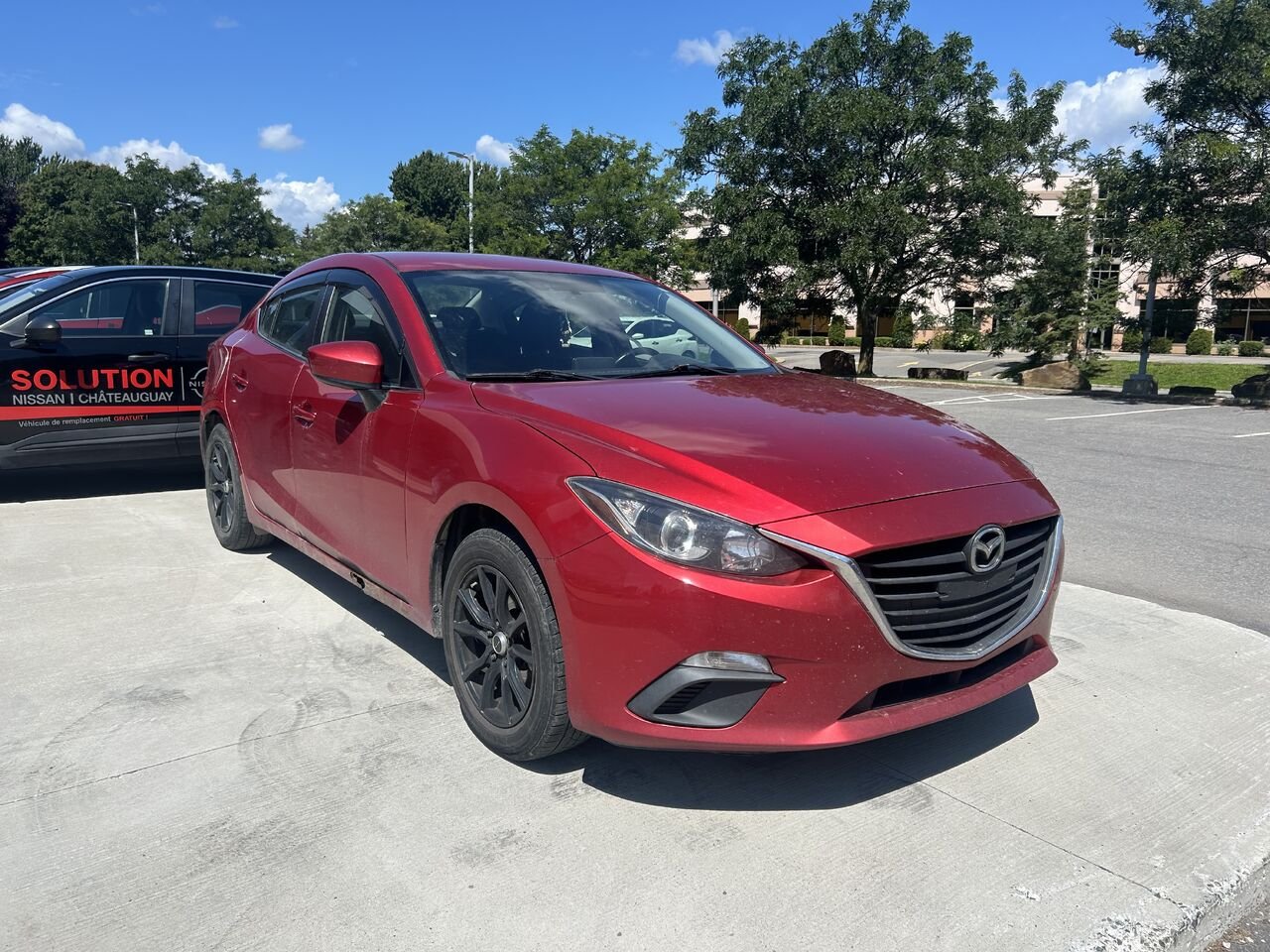 Mazda Mazda3 Berline 4 portes, boîte manuelle, GS 2016 Rouge Châteauguay - photo #3