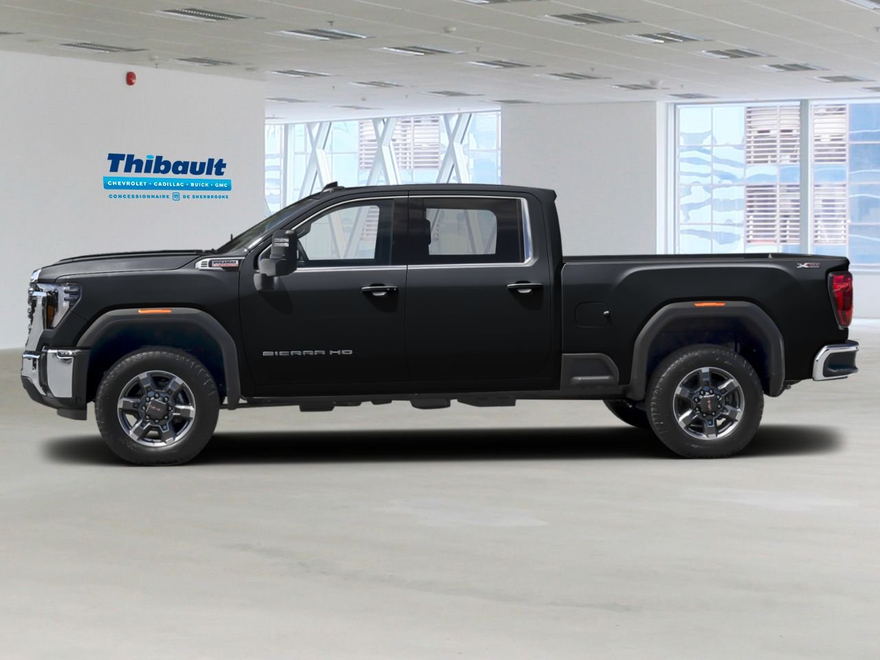 2026 GMC SIERRA 3500HD SLE cabine multiplace 4RM 172 po Black Sherbrooke - photo #1