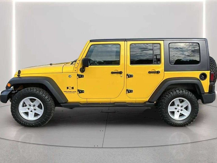 Jeep Wrangler 2008 2008 Jaune