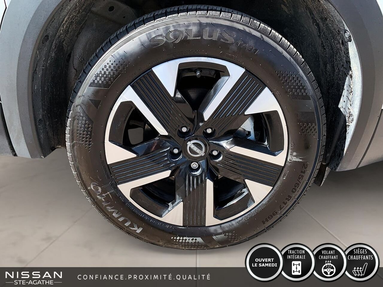 2026 Nissan Kicks SV | AWD | BANCS CHAUFFANTS | MAGS | White Saint-Jérôme - photo #6