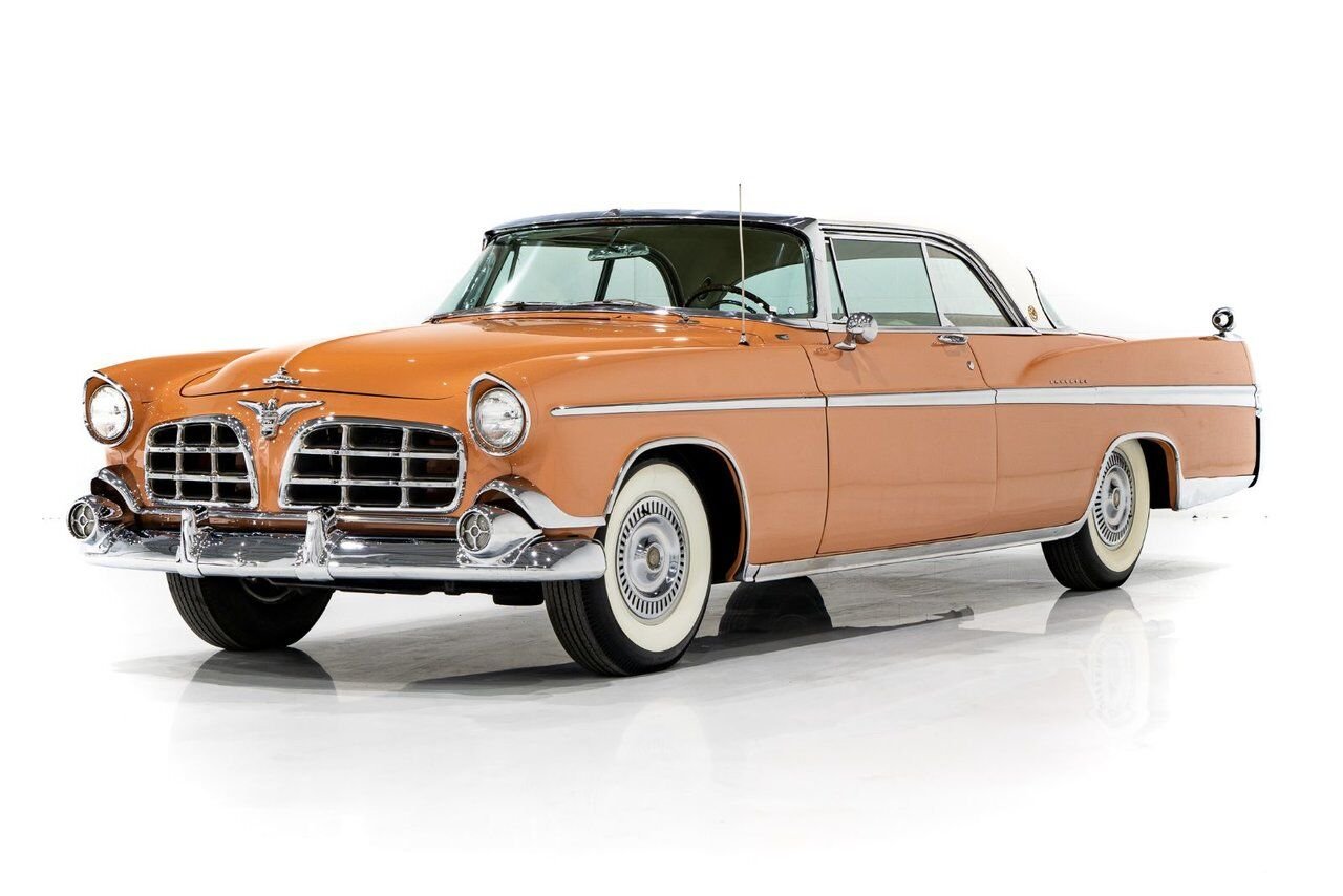 Chrysler IMPERIAL *PRIX EN USD* 354cu.in. FirePower V8 1 of 2098 built 1956 Orange Montréal - photo #0