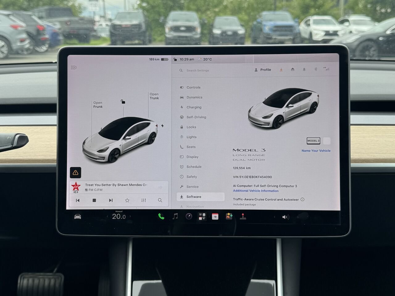 Tesla Model 3 2019 Blanc Granby - photo #18