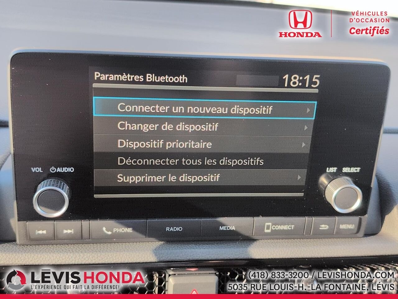 Honda CR-V Sport AWD Sport Traction Intégrale 2024 Noir Lévis - photo #21