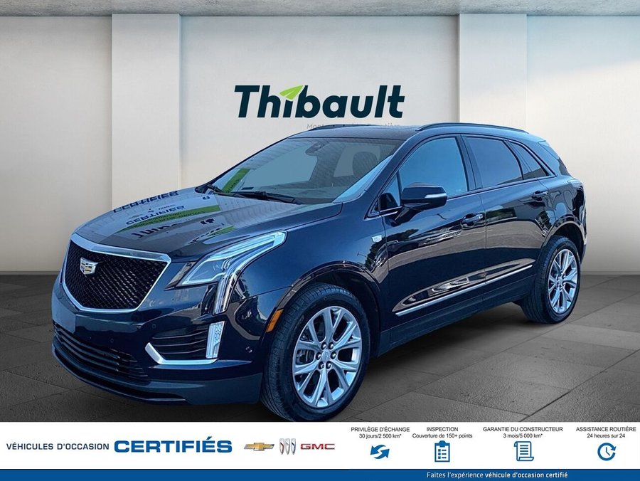 CADILLAC XT5 SPORT Traction intégrale, 4 portes Sport 2021 Bleu