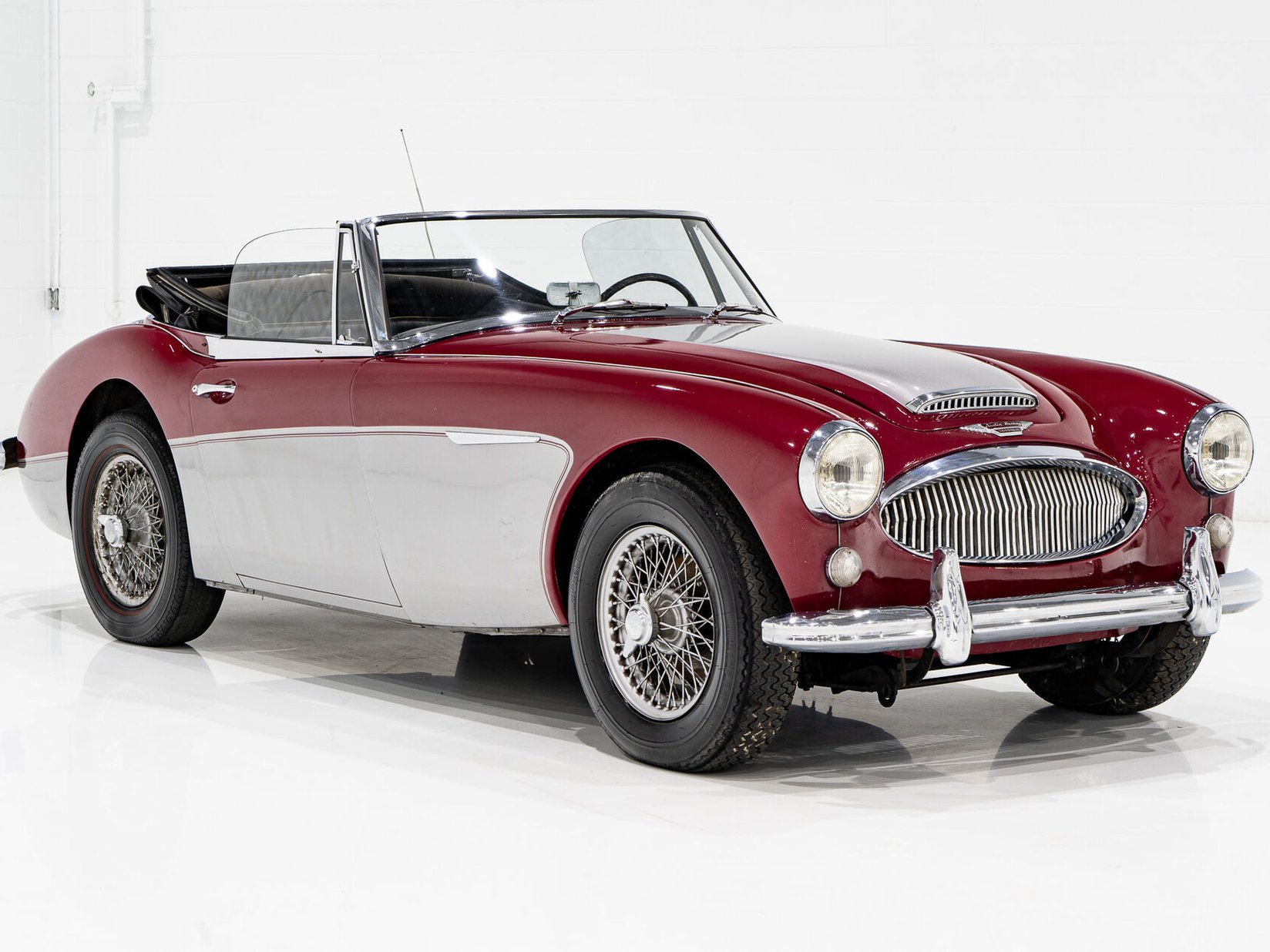 1960 Austin Healey 3000MKIII Project Car **PRIX EN USD** Red Montreal - photo #33