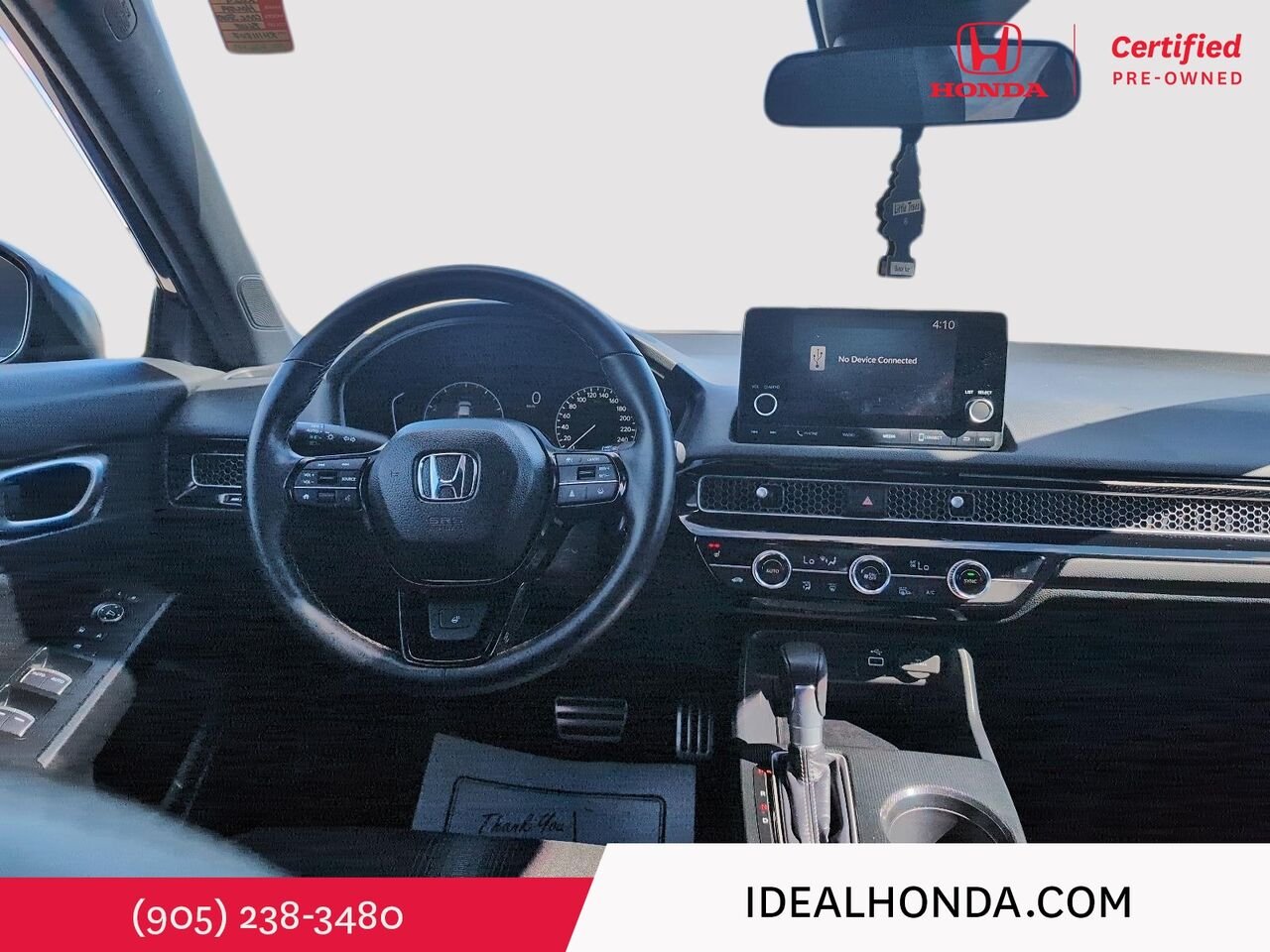 2024 Honda Civic Sedan SPORT CVT / CLEAN CARFAX Blue Mississauga - photo #18
