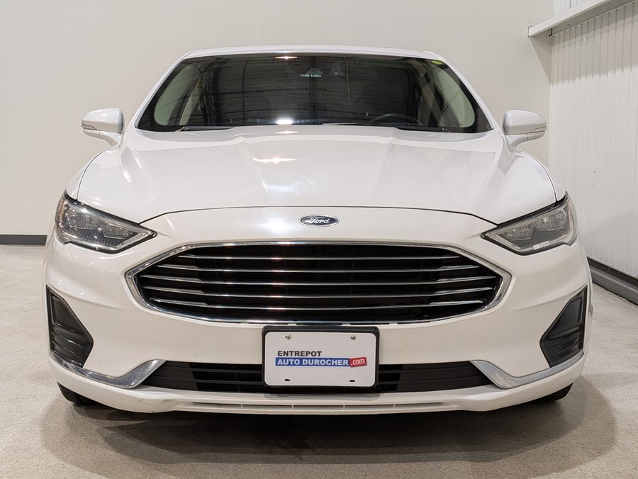 2019 Ford Fusion Hybrid White