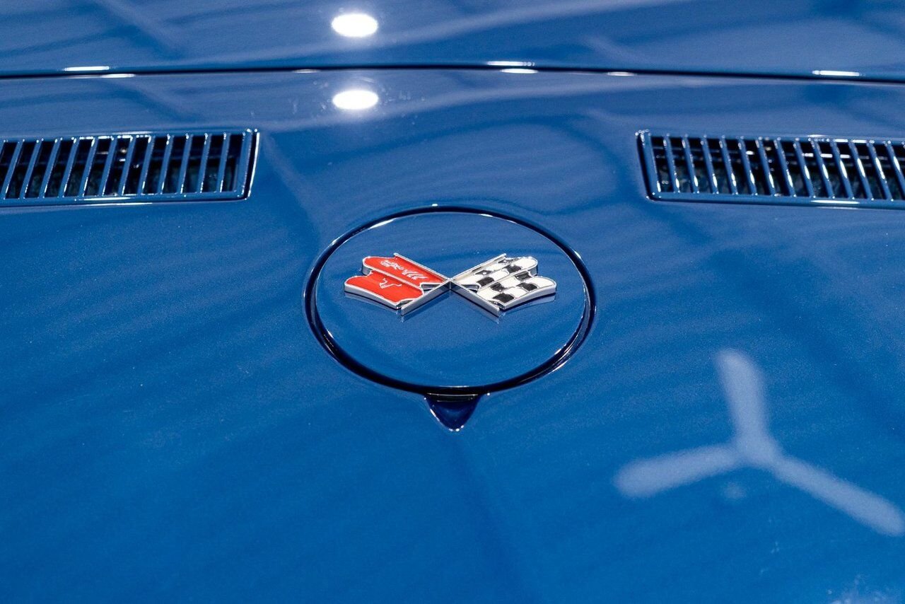 Chevrolet Corvette *PRIX EN USD* Matching numbers Top flight with extensive documentation 1968 Bleu Montréal - photo #54