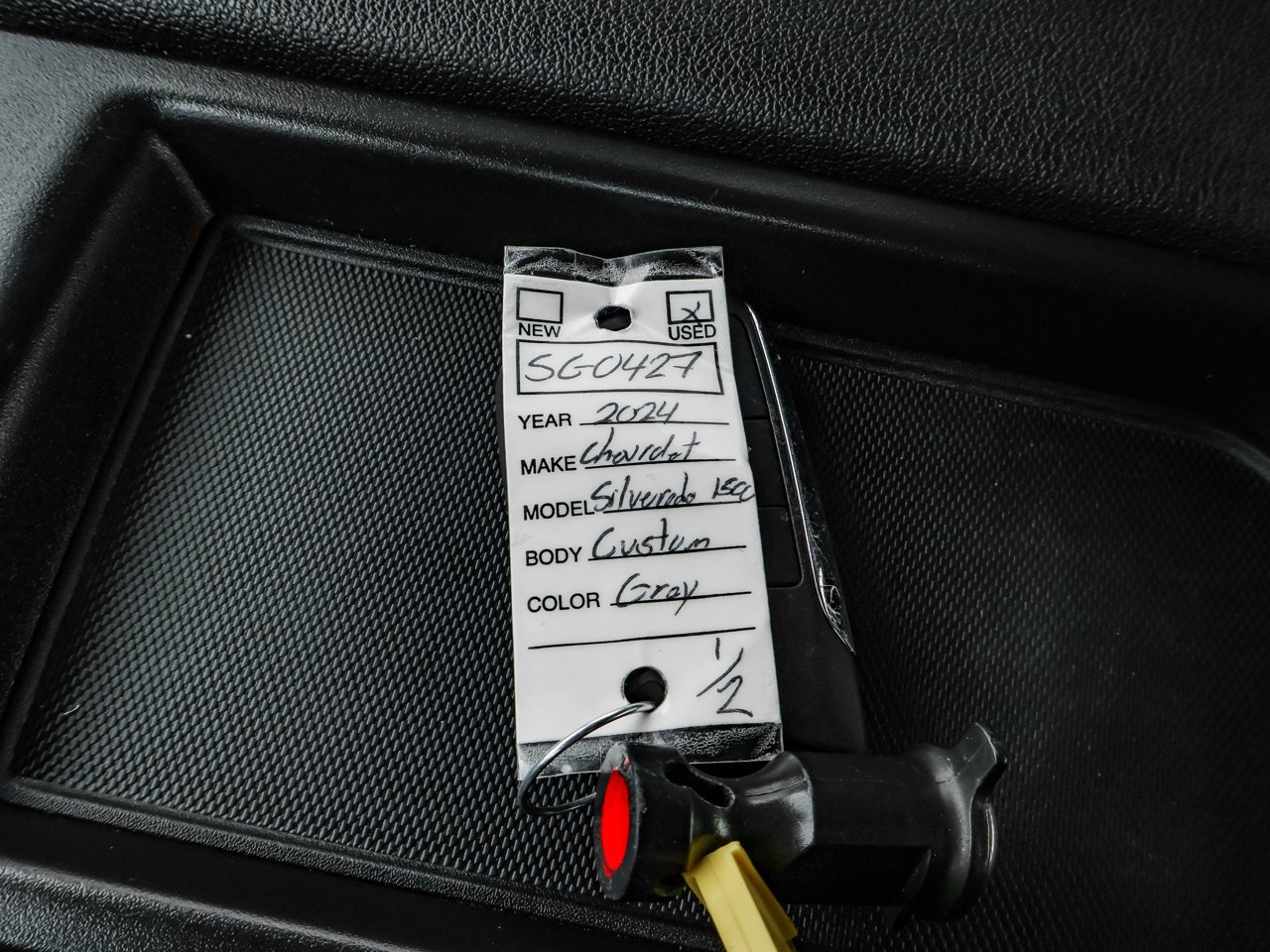 2024 Chevrolet Silverado 1500 4WD Crew Cab 147 Custom Trail Boss Grey Sherwood Park - photo #30