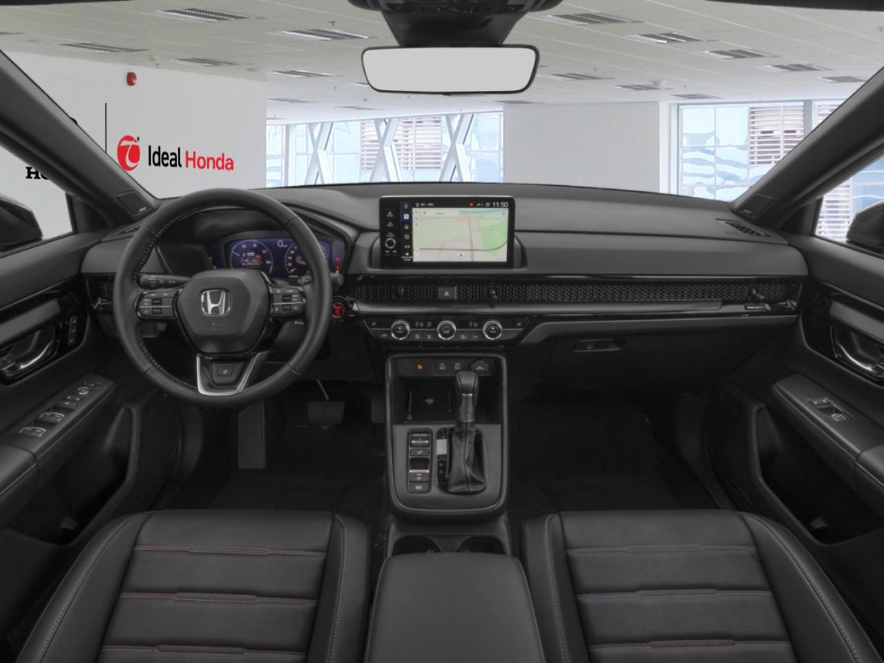 2026 HONDA CR-V Hybrid Crystal Black Pearl Mississauga - photo #8