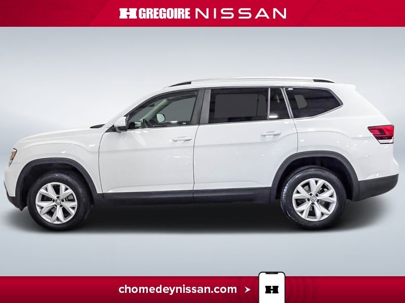 Volkswagen Atlas 2018 Blanc Saint-Eustache - photo #4