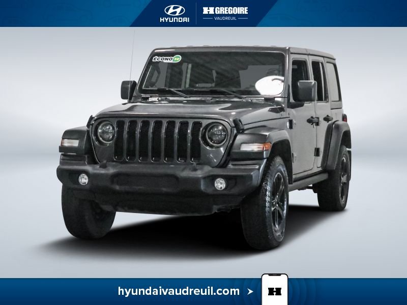 Jeep Wrangler Unlimited 2019 Gris Laval - photo #4