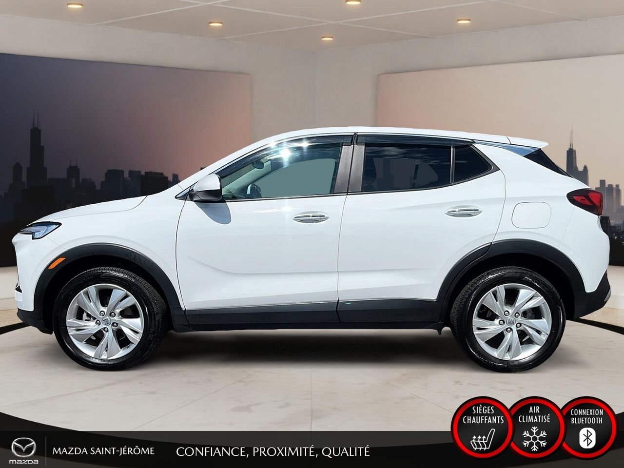 Buick Encore GX Privilegiee | AWD | SEULEMENT 24 001 KM 2024 Blanc Saint-Jérôme - photo #9
