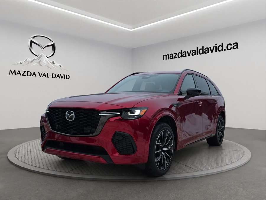 Mazda CX-70 hybride léger Signature AWD 2026 Rouge vibrant cristal métallisé