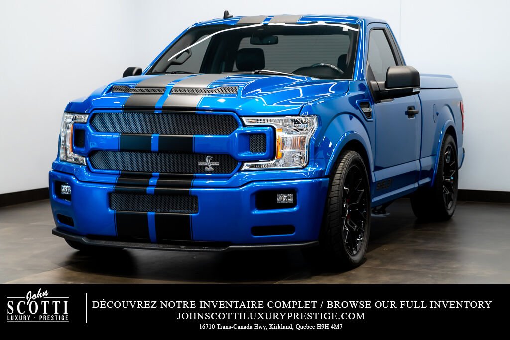 Ford F-150 Shelby 2020 Bleu Kirkland - photo #0