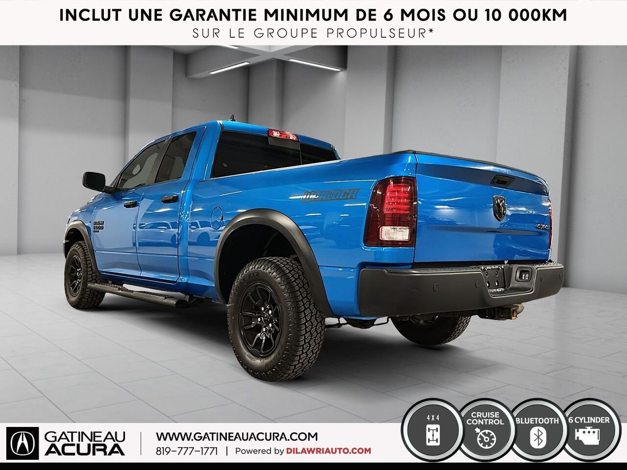 Ram 1500 Classic Warlock Quad Cab 4x4 2021 Bleu Ottawa & Gatineau - photo #15